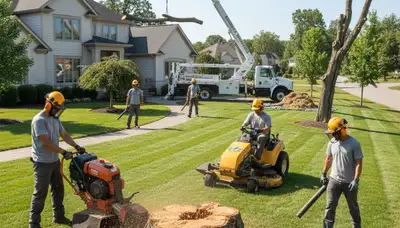 Professional lawn care and tree removal service in Atlanta, GA by Chop Chop Tree