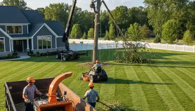 Professional lawn care and tree removal service in Atlanta, GA by Chop Chop Tree experts