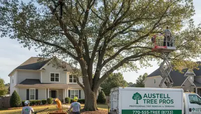 Professional tree removal service in Atlanta GA by certified arborists