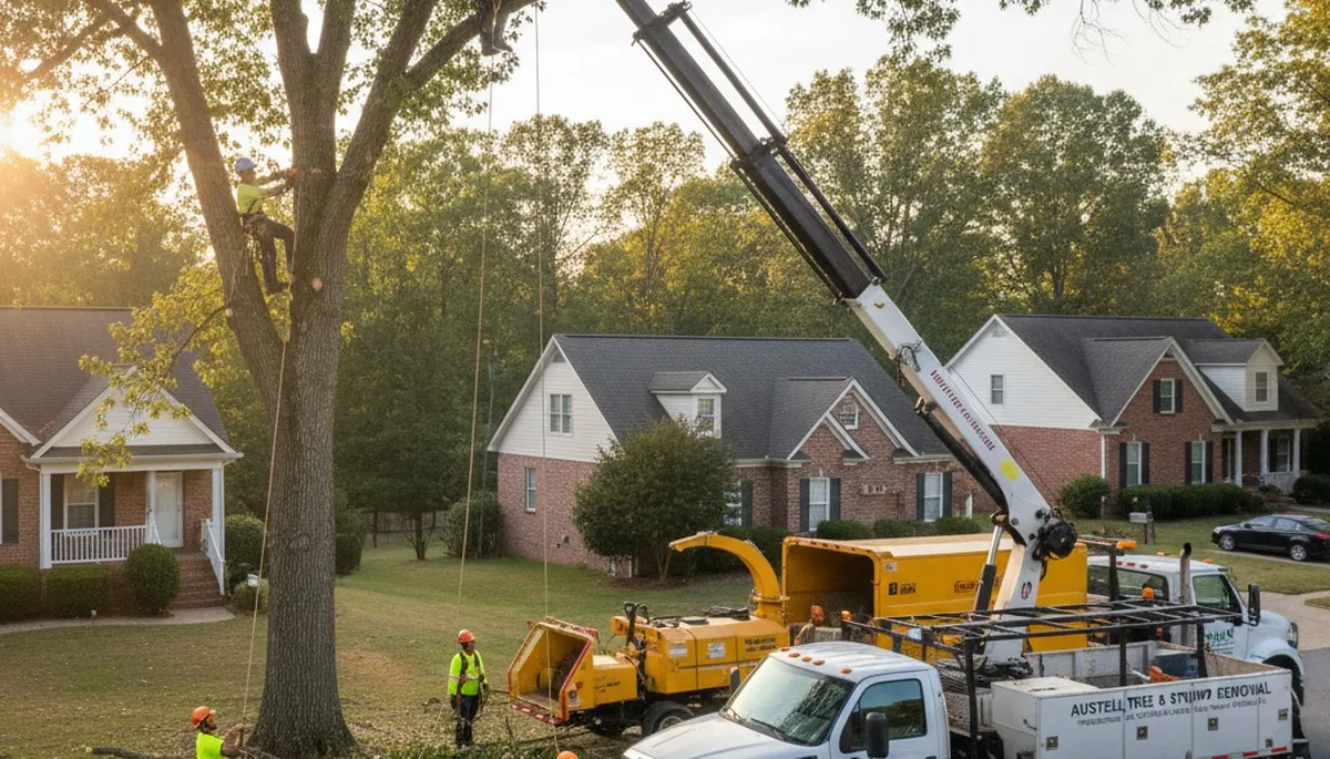 Professional tree removal service in Atlanta GA by certified arborists