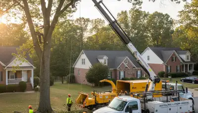 Professional tree removal service in Atlanta GA by certified arborists