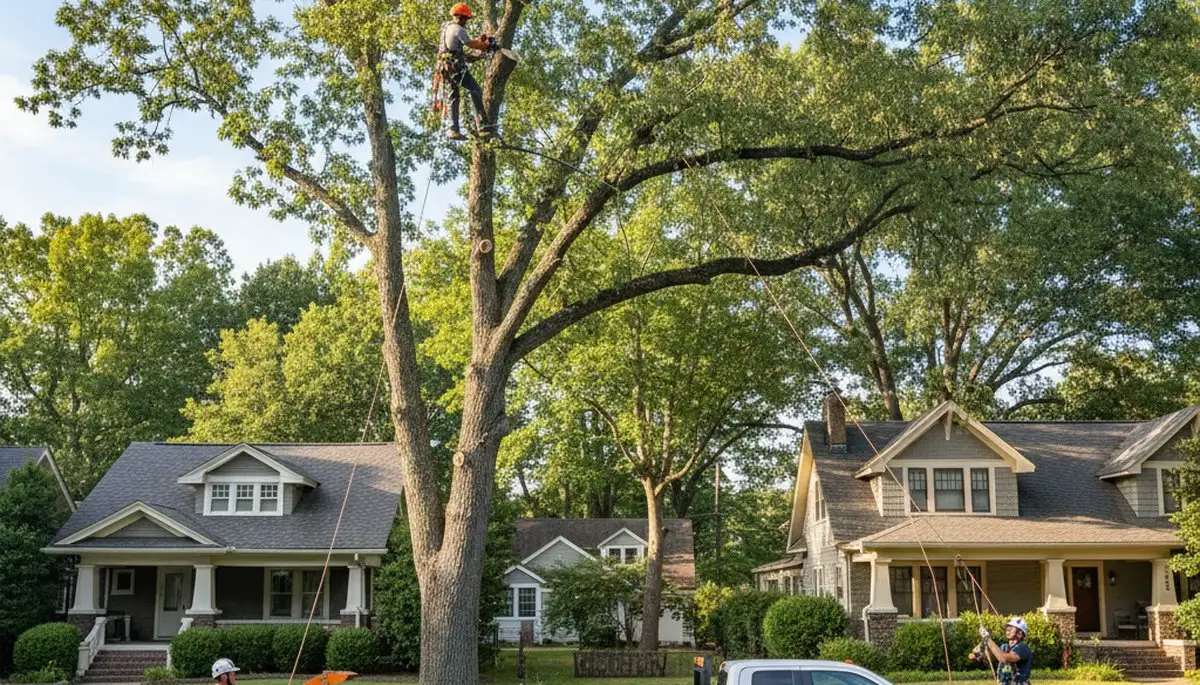 Professional tree removal service in Atlanta GA by certified arborists