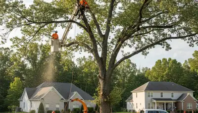 Professional tree removal service in Atlanta GA by certified arborists at treeservicesatlantageorgia.com