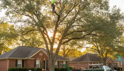 Professional tree removal service in Atlanta GA by certified arborists