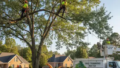Professional tree removal service in Atlanta GA by certified arborists at treeservicesatlantageorgia.com