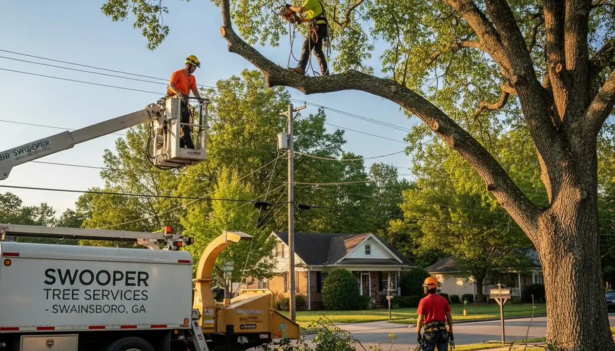 Professional tree removal service in Atlanta GA by certified arborists